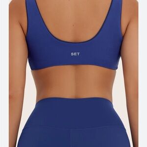 SET Active Women's Blue Sports Bra